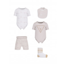 Guess Бял комплект от 4 части бебе