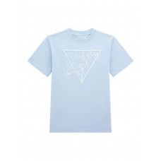 Guess Синя тениска oversize с къс ръкав момче