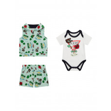 Guess Комплект от 3 части бебе момче