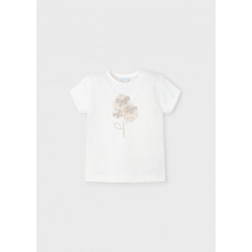 MAYORAL Mayolral бяла тениска с къс ръкав момиче