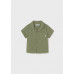 MAYORAL Зелена риза с къс ръкав бебе момче