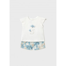 MAYORAL Комплект с бермуди бебе момиче MAYORAL Комплект с бермуди бебе момиче