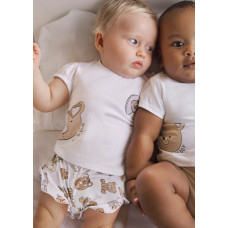 MAYORAL Комплект с шорти ''cute bear'' бебе момиче MAYORAL Комплект с шорти ''cute bear'' бебе момиче