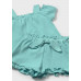 MAYORAL Синьозелен комплект  с шорти бебе момиче