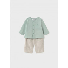 MAYORAL Комплект дълъг панталон и риза бебе момче MAYORAL Комплект дълъг панталон и риза бебе момче