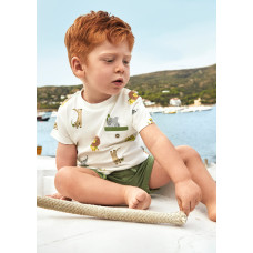 MAYORAL Комплект от 3 части с принт бебе момче MAYORAL Комплект от 3 части с принт бебе момче