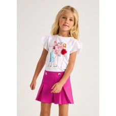 MAYORAL Къс панталон в цвят циклама момиче