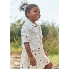 MAYORAL Бяло яке деним момиче MAYORAL Бяло яке деним момиче