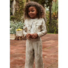 MAYORAL Дълъг панталон от лен момиче MAYORAL Дълъг панталон от лен момиче