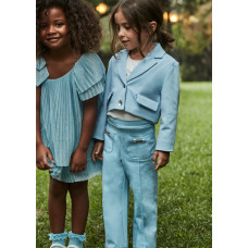 MAYORAL Дълъг панталон с ръб и декорация момиче MAYORAL Дълъг панталон с ръб и декорация момиче