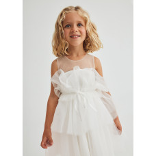 Abel&lula рокля с  тюл и  волани момиче