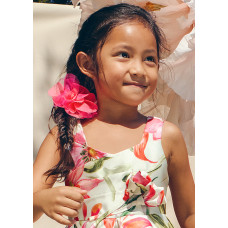 Abel&lulaфиба за коса с цвете момиче