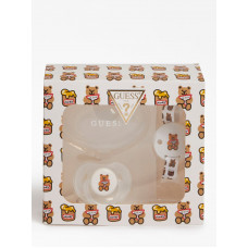 Guess Комплект биберон кутия и държач унисекс