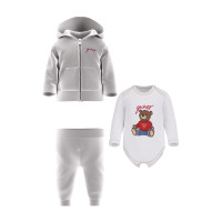 Guess Бял комплект от 3 части бебе