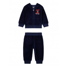Guess Син комплект от 2 части бебе момче