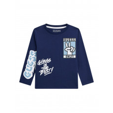 Guess Синя блуза с дълъг ръкав момче Guess Синя блуза с дълъг ръкав момче