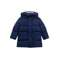 Guess Синьо яке с качулка момче