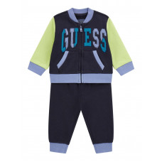 Guess Син комплект от 2 части бебе момче