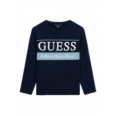 Guess Син пуловер с дълъг ръкав момче Guess Син пуловер с дълъг ръкав момче