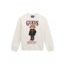 Guess Бяла блуза с дълъг ръкав момче