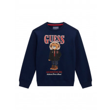 Guess Синя блуза с дълъг ръкав момче