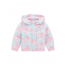 Guess Подпланено яке с дълъг ръкав с качулка момиче Guess Подпланено яке с дълъг ръкав с качулка момиче