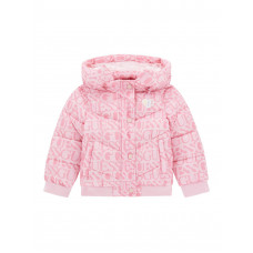 Guess Подпланено яке с дълъг ръкав с качулка момиче Guess Подпланено яке с дълъг ръкав с качулка момиче