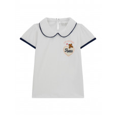 Guess Бяла тениска с къс ръкав момиче Guess Бяла тениска с къс ръкав момиче