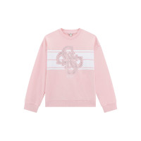 Guess Розово спорно горнище с дълъг ръкав момиче