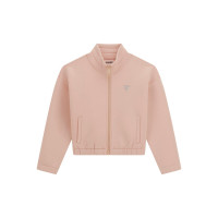 Guess Спортно горнище с дълъг ръкав качулка и цип момиче