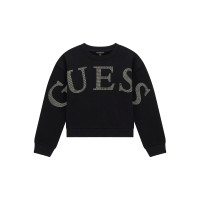 Guess Черена блуза с дълъг ръкав момиче