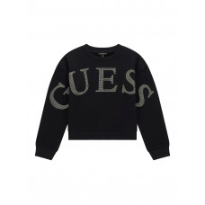 Guess Черена блуза с дълъг ръкав момиче