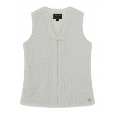 Guess Бял  елект от изкуствен косъм момиче