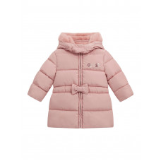 Guess Зимно розово яке с качулка бебе момиче