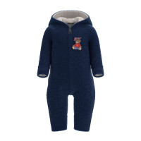 Guess Син гащеризон с качулка бебе