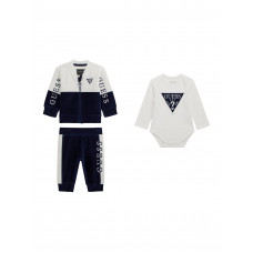Guess Син комплект от 3 части бебе