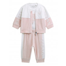 Guess Розов комплект от 3 части бебе