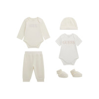 Guess Бял комплект от 5 части бебе