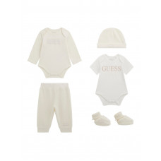 Guess Бял комплект от 5 части бебе