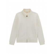 Guess Бяло горнище с дълъг ръкав с цип момиче Guess Бяло горнище с дълъг ръкав с цип момиче