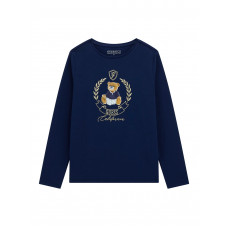 Guess Синя блуза с дълъг ръкав момиче Guess Синя блуза с дълъг ръкав момиче
