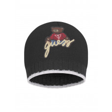 Guess Черна шапка унисекс