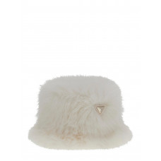 Guess Бяла пухена шапка момиче