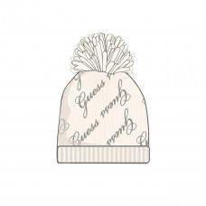 Guess Шапка с пом пом момиче