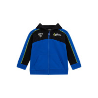 Guess Синьо горнище с дълъг ръкав с качулка с цип момче