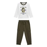 Guess Бял комплект от 2 части момче