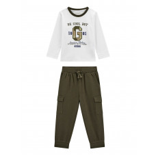 Guess Бял комплект от 2 части момче