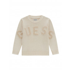 Guess Бял пуловер с дълъг ръкав момче