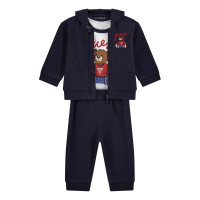 Guess Син комплект от 3 части бебе