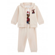 Guess Бежов комплект от 3 части бебе